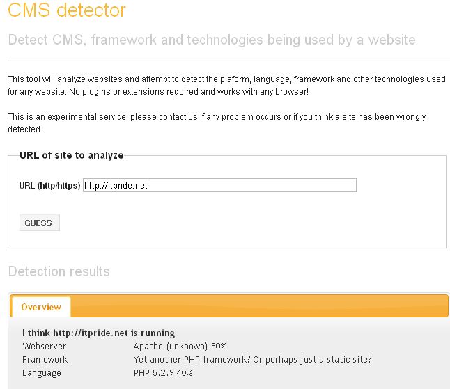 Ссылка на сайт в смс. Cms detect Chrome. Cms detect Chrome как работает. Нужно ли знать cms бэкэндеру.